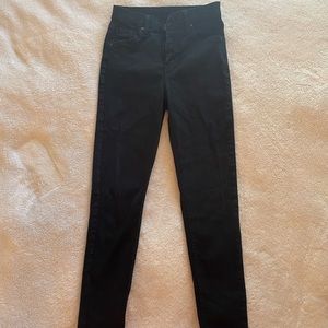 Topshop Black Jeans in Size 26